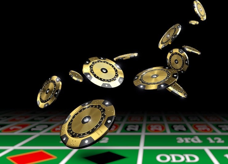 Ilustrasi sistem enkripsi dan keamanan teknologi digital dalam platform taruhan online